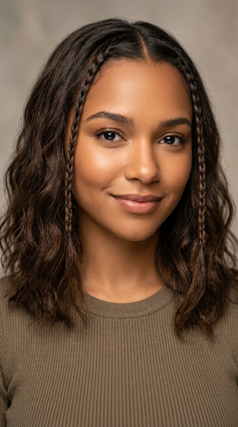 Mini Front Braids