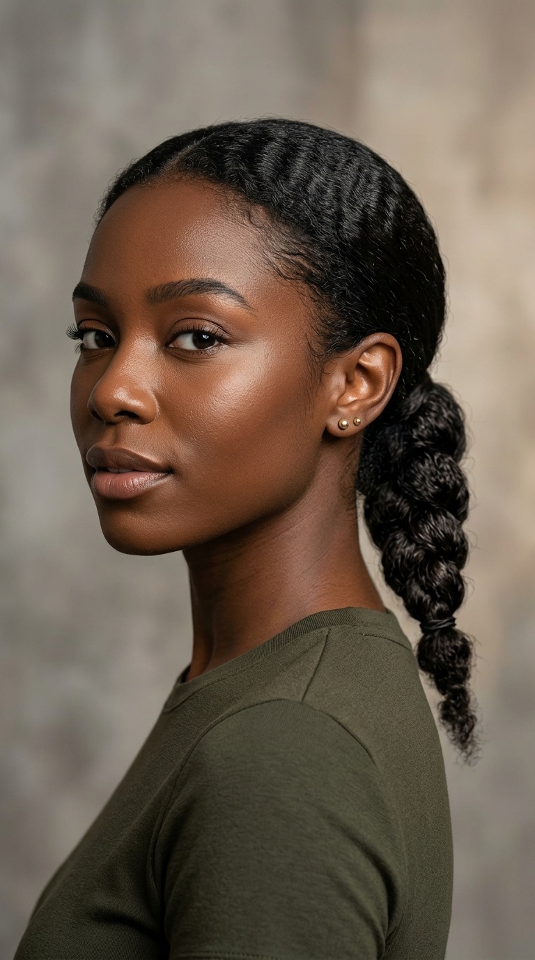 Minimalist Knotted Low Braid