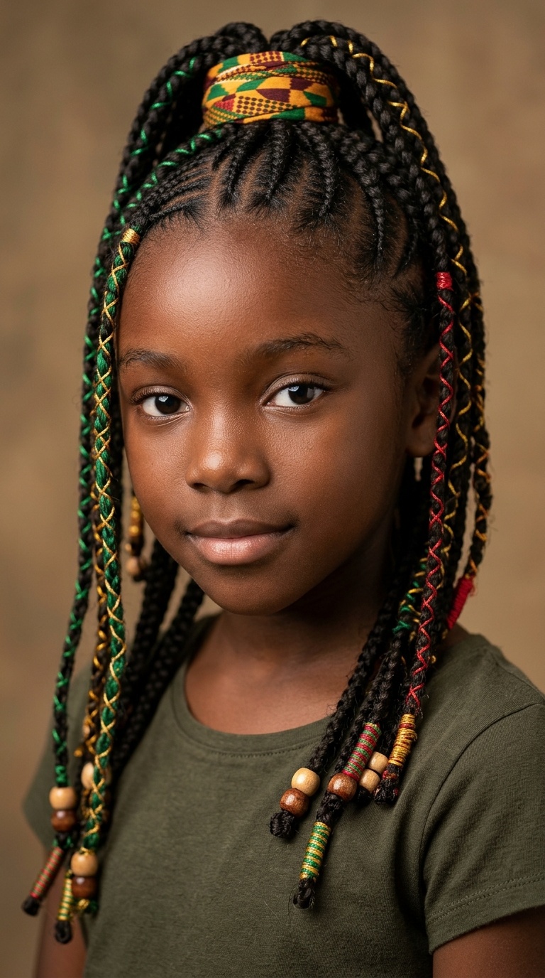 Mixed Texture Braids & Threads