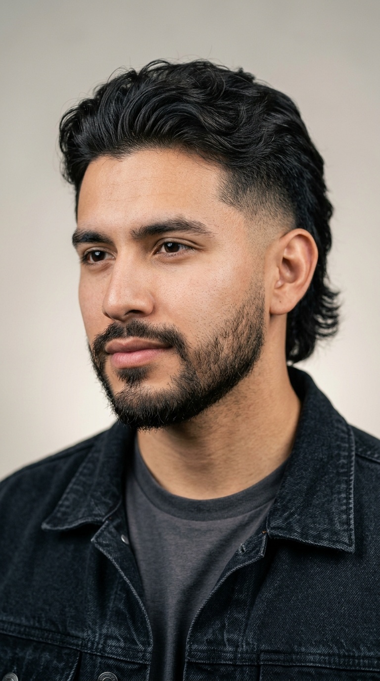 Modern Mullet Fade