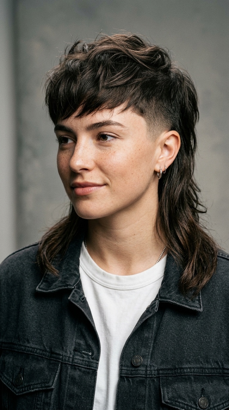 Modern Mullet with Tapered Sides