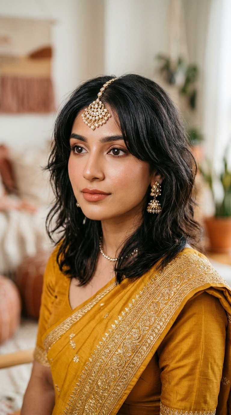 Modern Shag with Maatha Patti