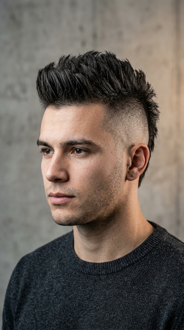 Mohawk Fade