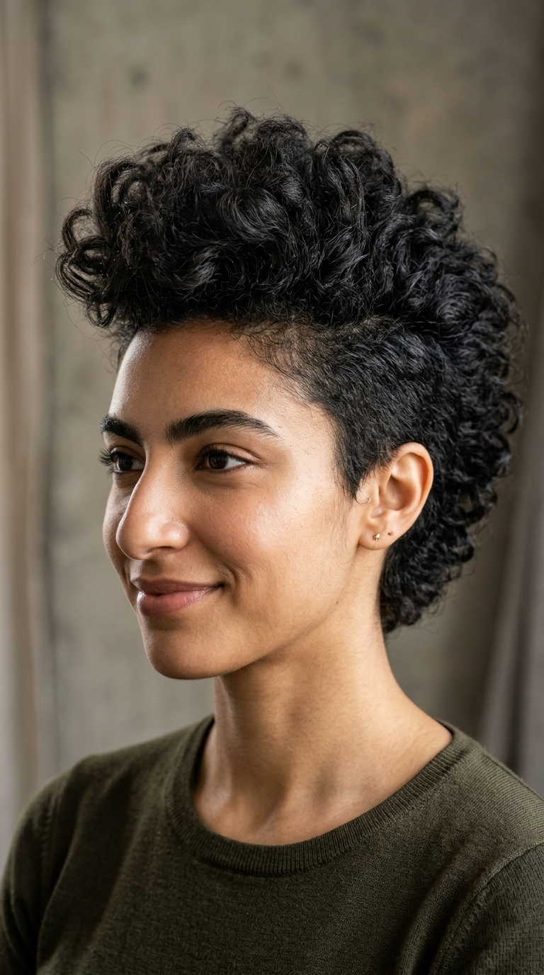 Mohawk-Inspired Volume