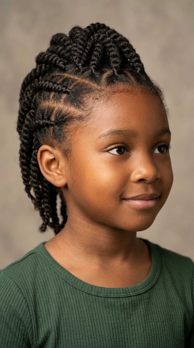 Mohawk Style Twists
