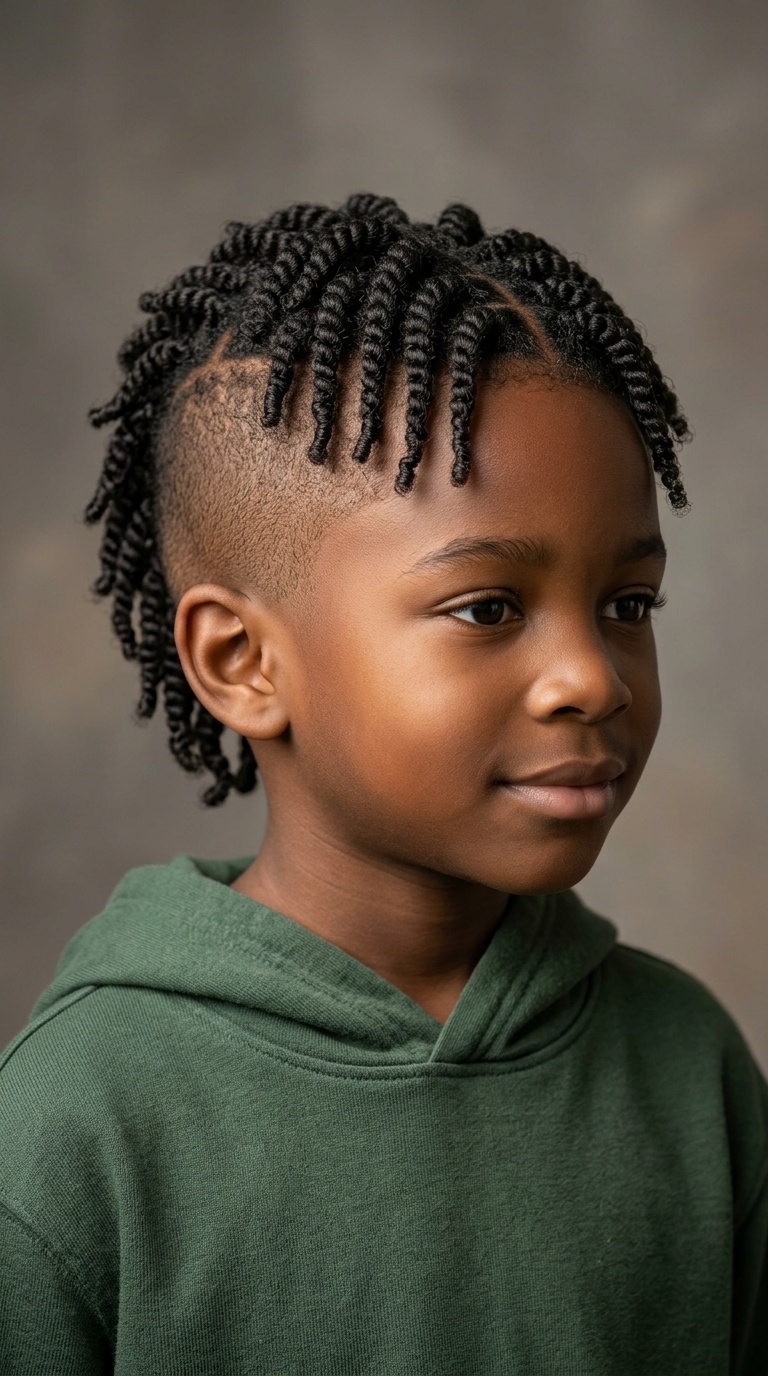 Mohawk Two-Strand Twists