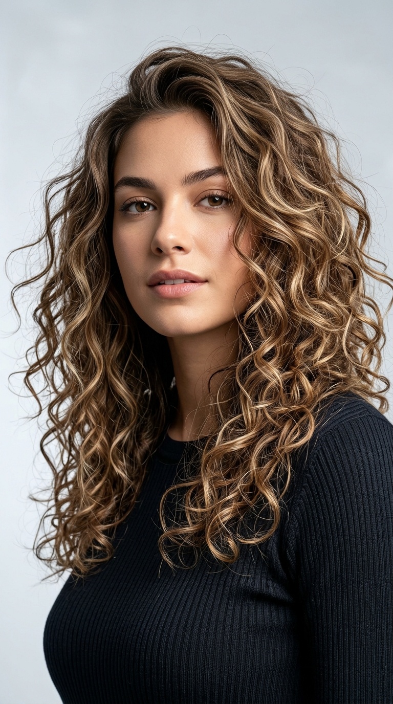 Multi-Directional Touseled Curls