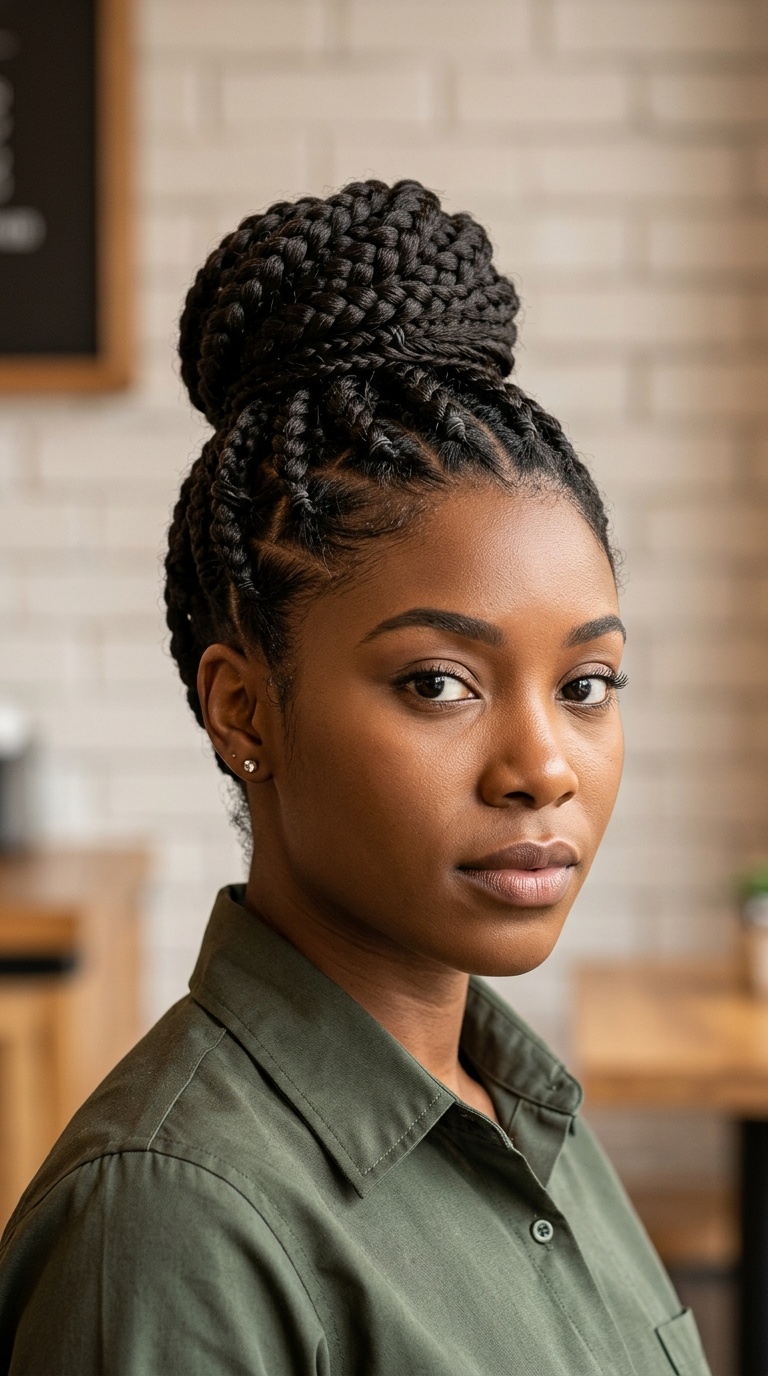 Multi-Elastic Braided Bun