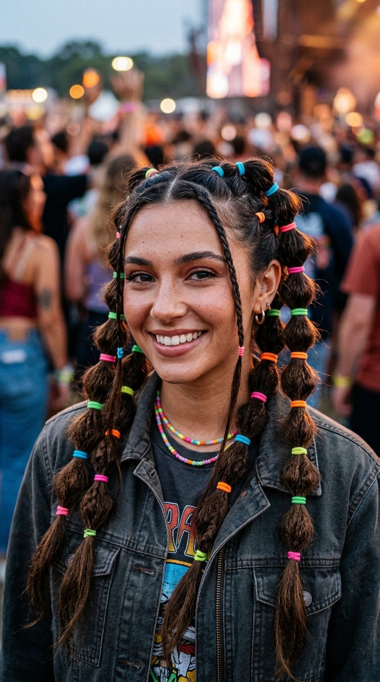 Multi-Elastic Bubble Braids