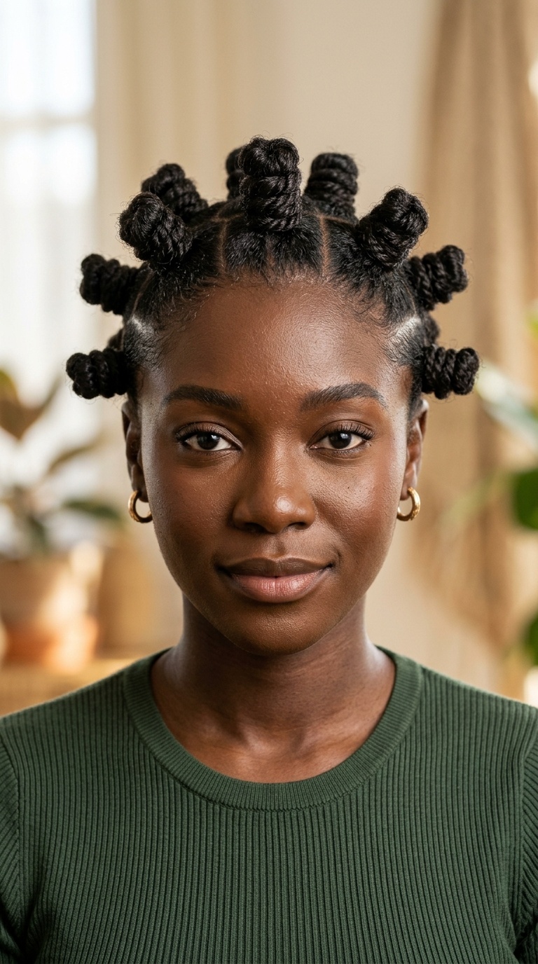 Multi-Parted Space Bun Knots