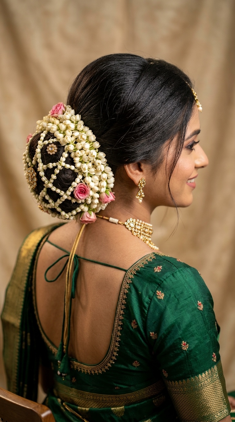 Multi-Strand Gajra Web Bun