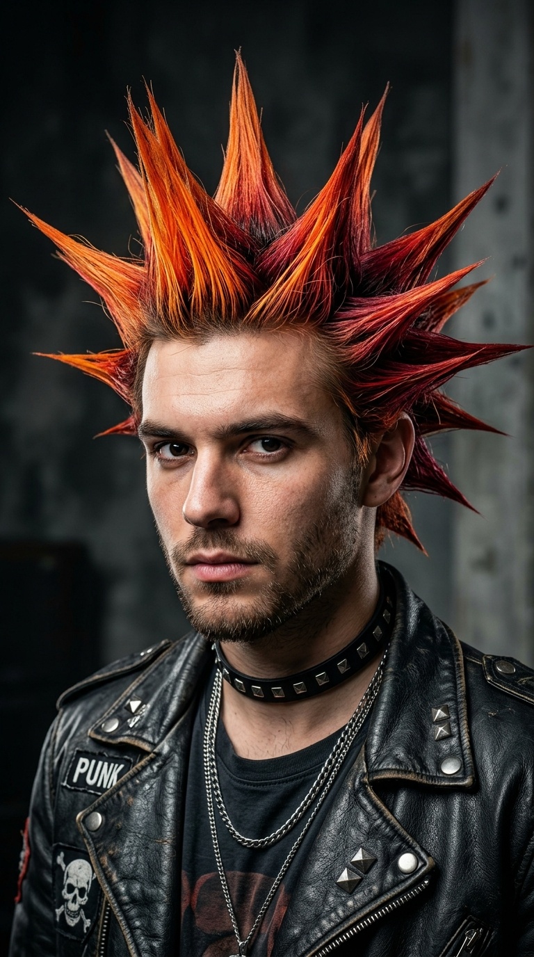 Multi-Tone Fire Liberty Spikes