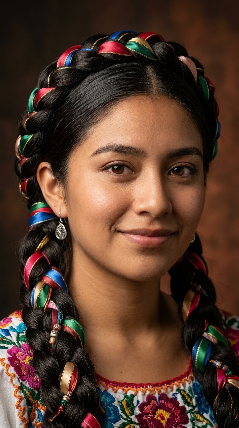 Oaxacan Ribbon Braids