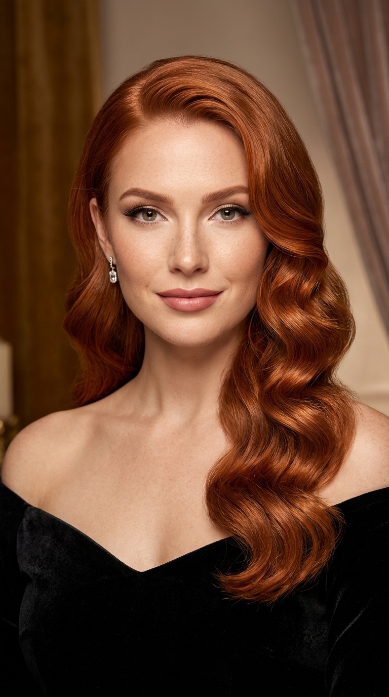 Old Hollywood Glamour Waves