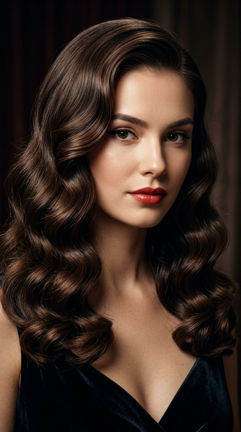 Old Hollywood Glamour Waves