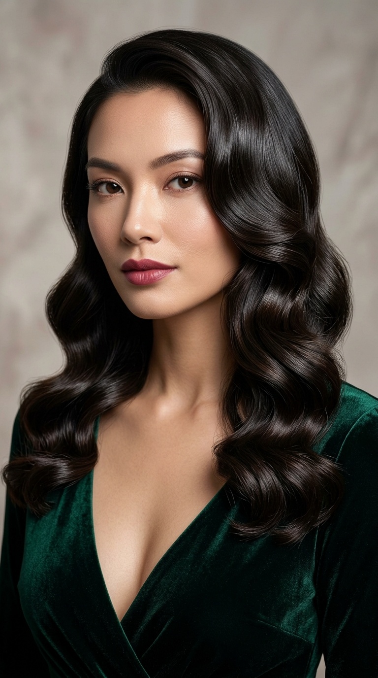 Old Hollywood Waves