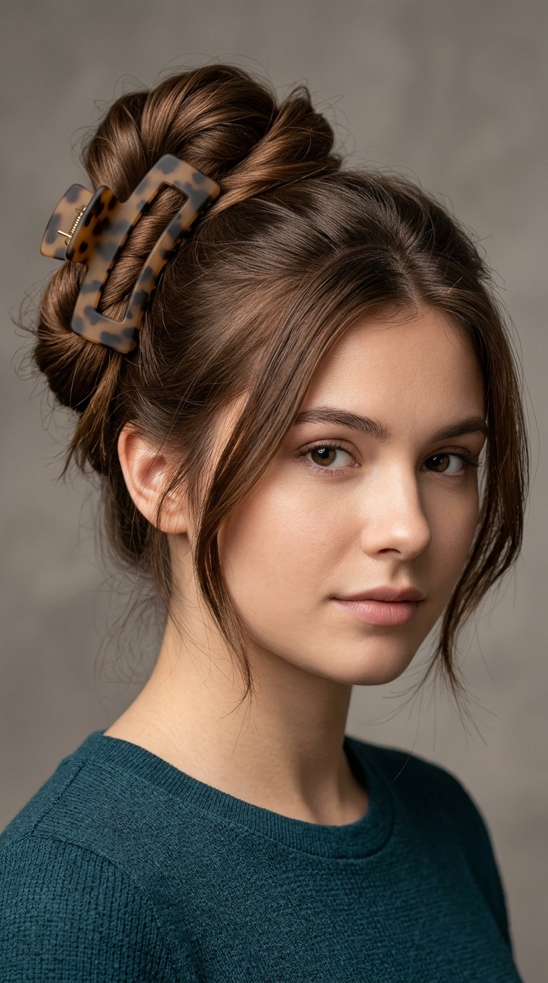 Oversized Claw Clip Twist