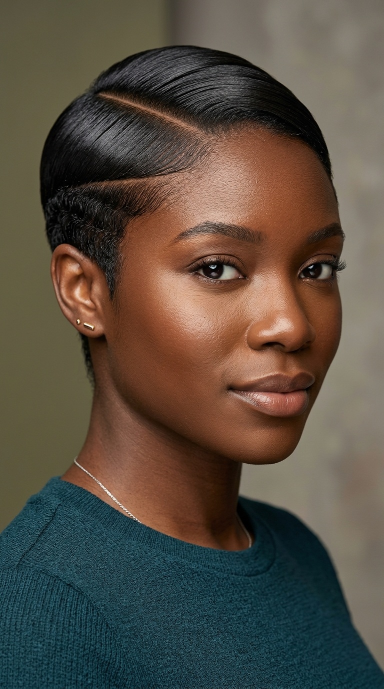 Parallel Double Parting for Sleek Pixie