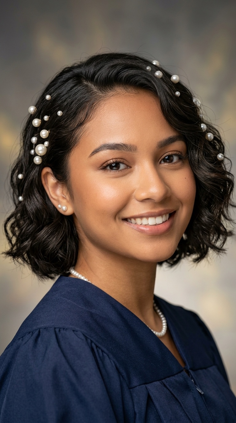 Pearl-Accented Bob