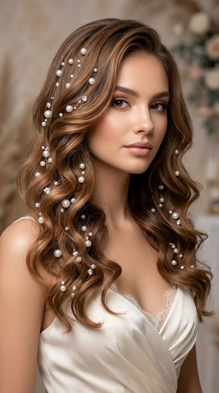 Pearl-Encrusted Waves