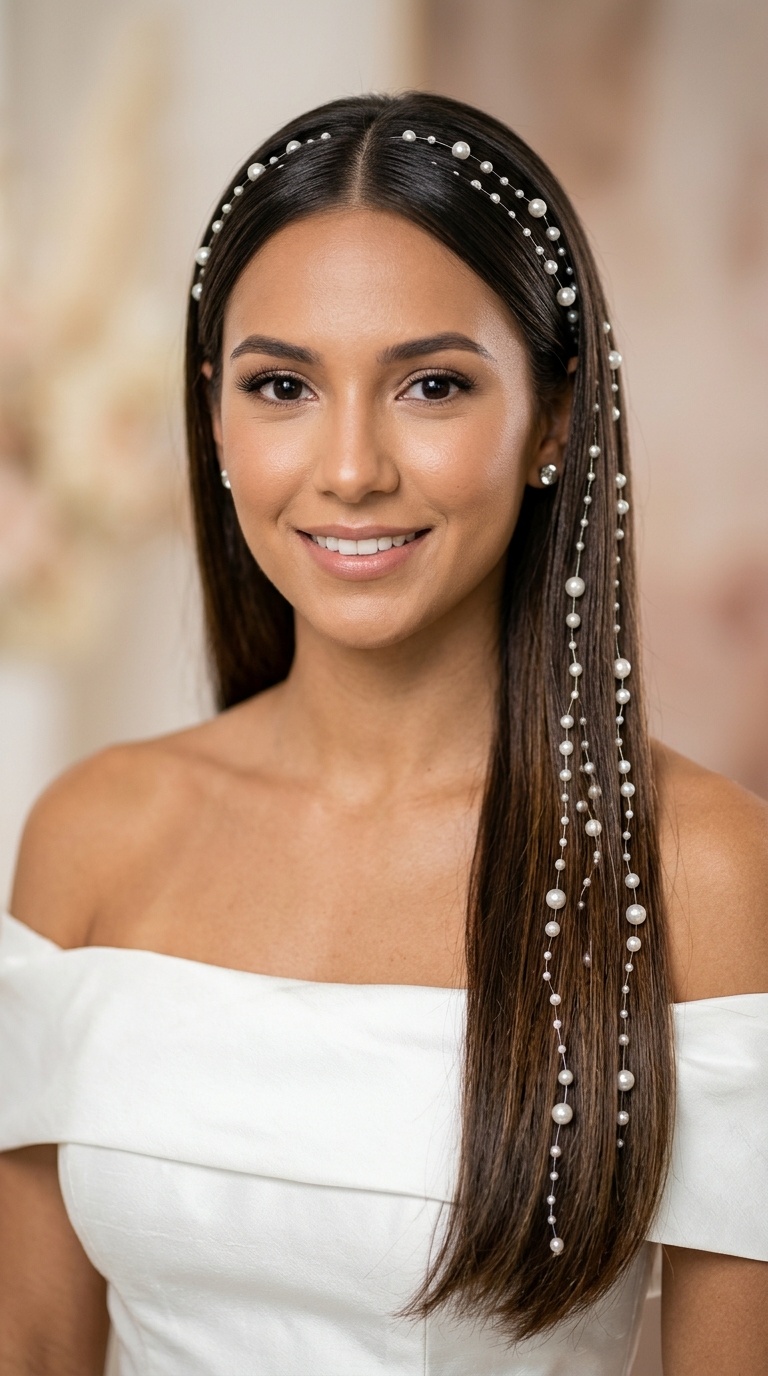 Pearl-Studded Tresses