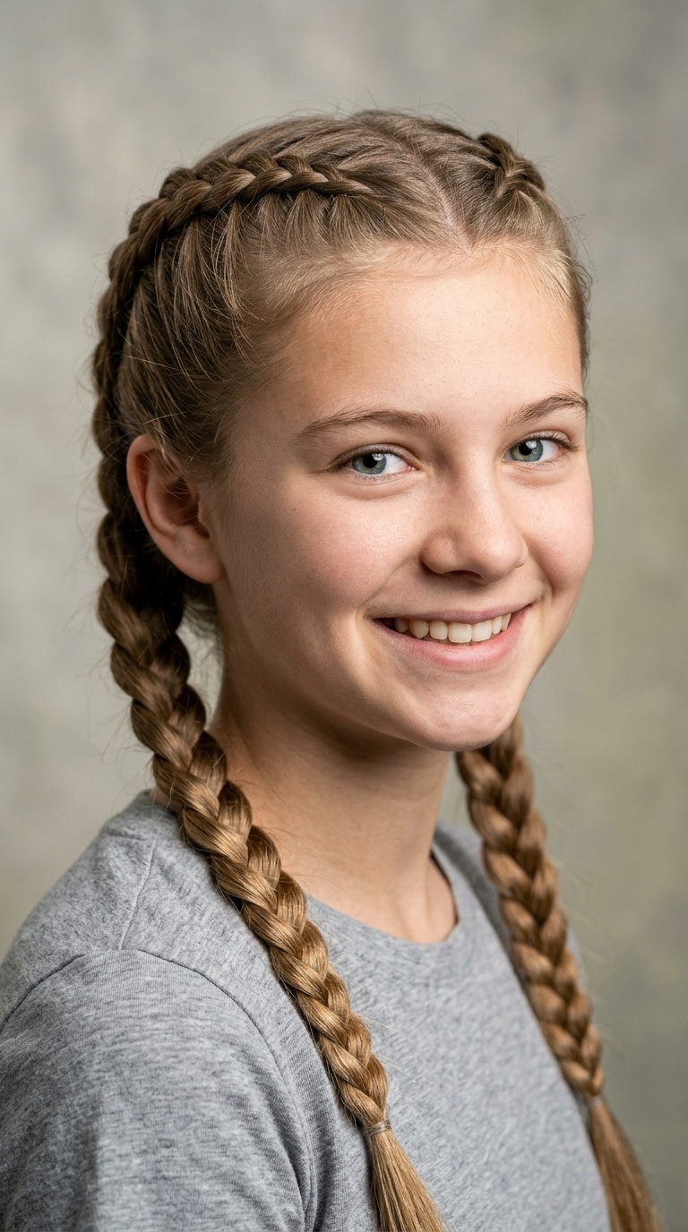 Pigtail Dutch Braids