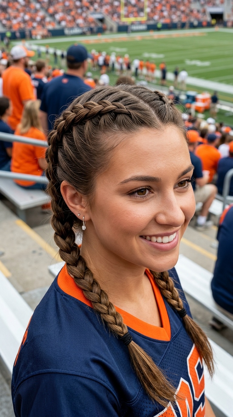 Pigtail Dutch Braids