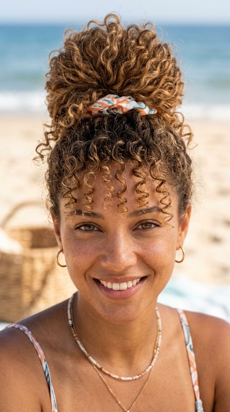 Pineapple Updo