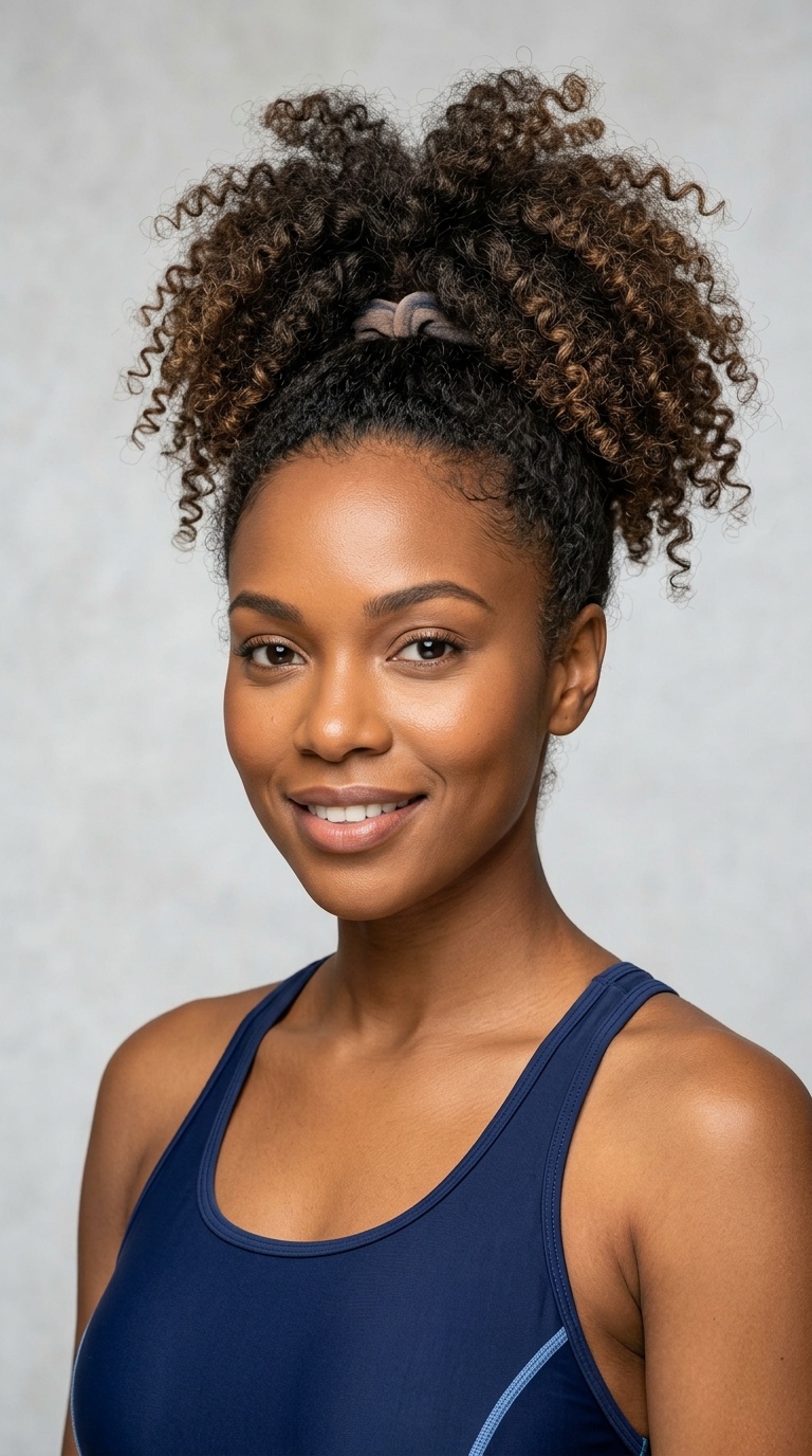 Pineapple Updo