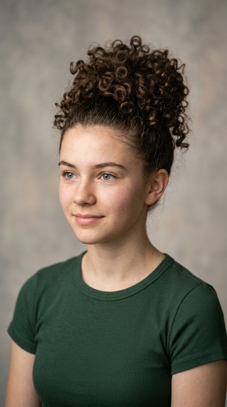 Pineapple Updo