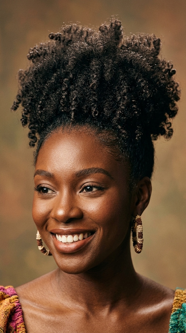 Pineapple Updo