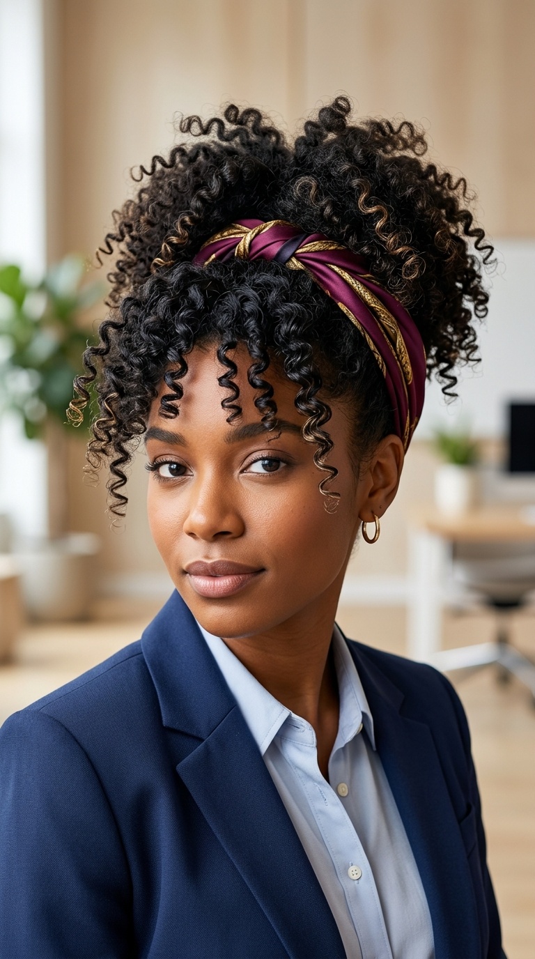 Pineapple with a Silk Scarf