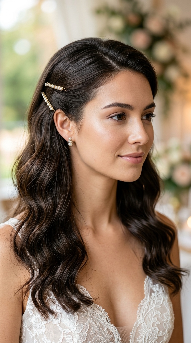 Pinned-Back Temple Waves