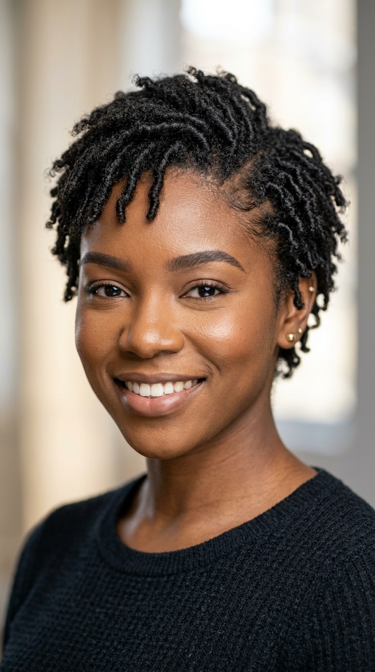 Pixie Cut Starter Locs