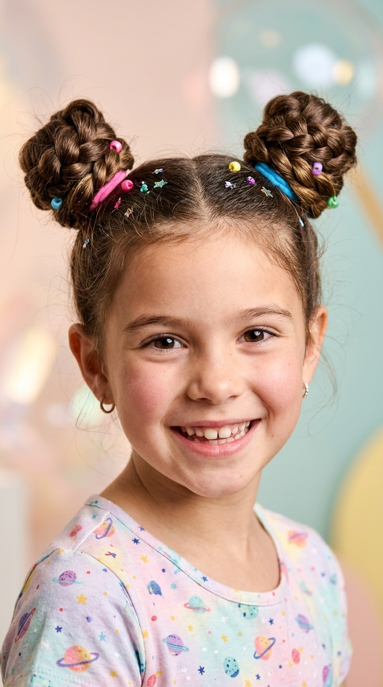 Playful Space Buns