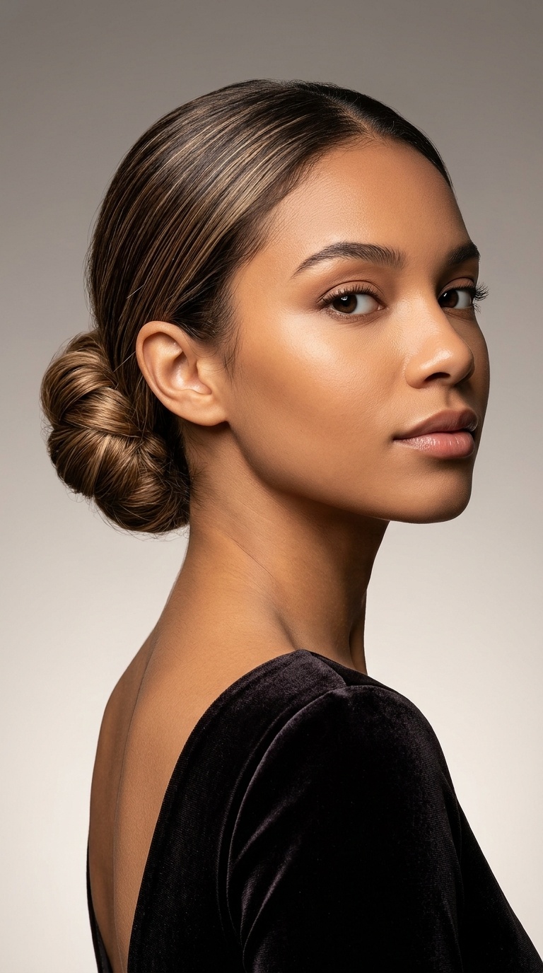 Polished Ballerina Bun
