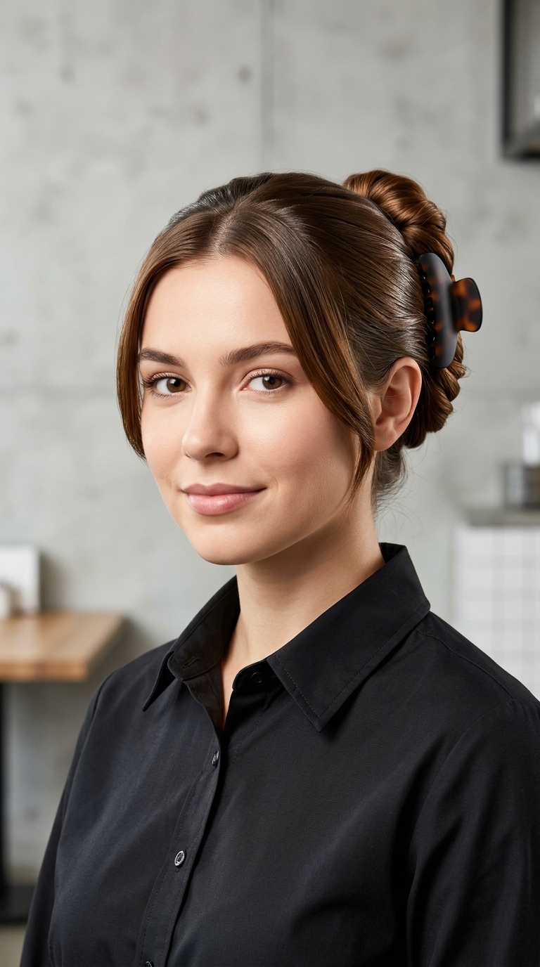 Polished Claw Clip Twist