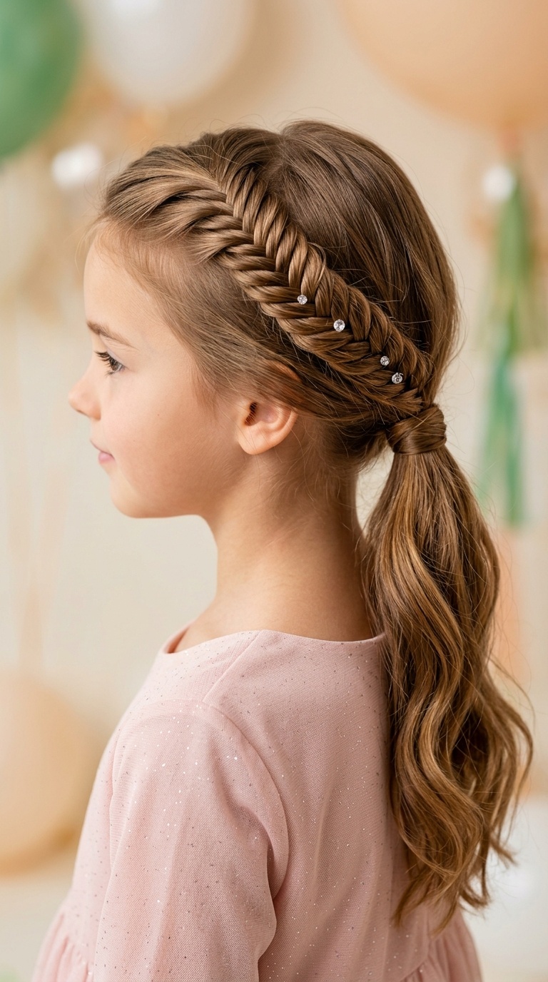 Polished Fishtail Accent Braid