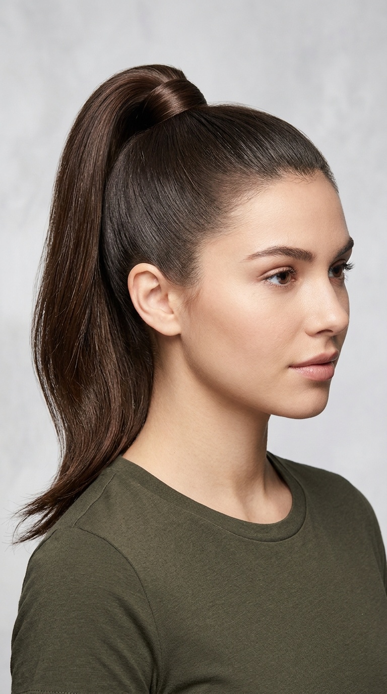 Polished High Ponytail