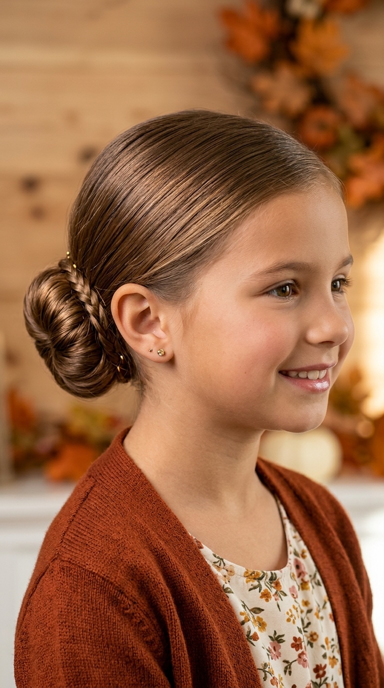 Polished Low Bun