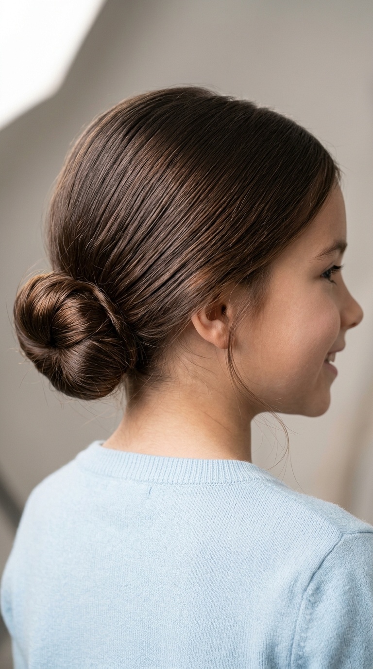 Polished Low Bun