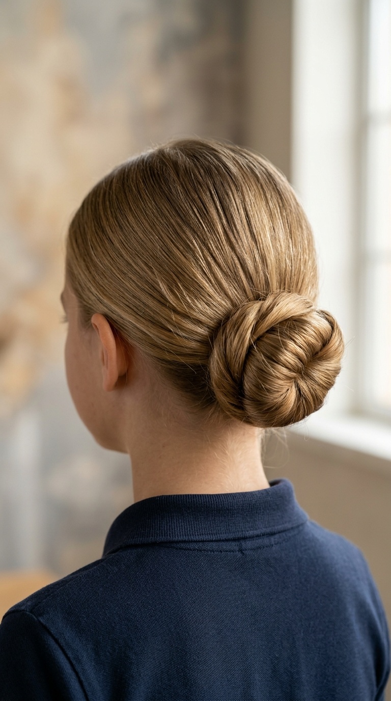 Polished Low Bun