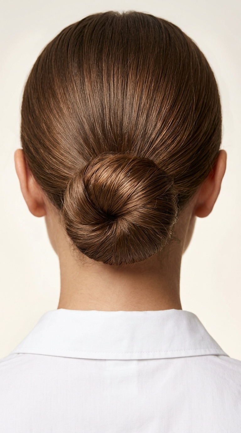 Polished Low Bun
