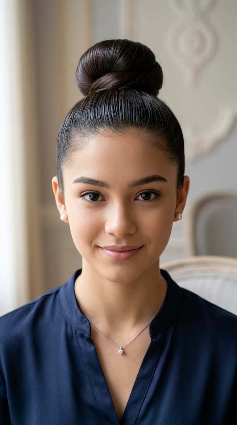 Polished Top Knot
