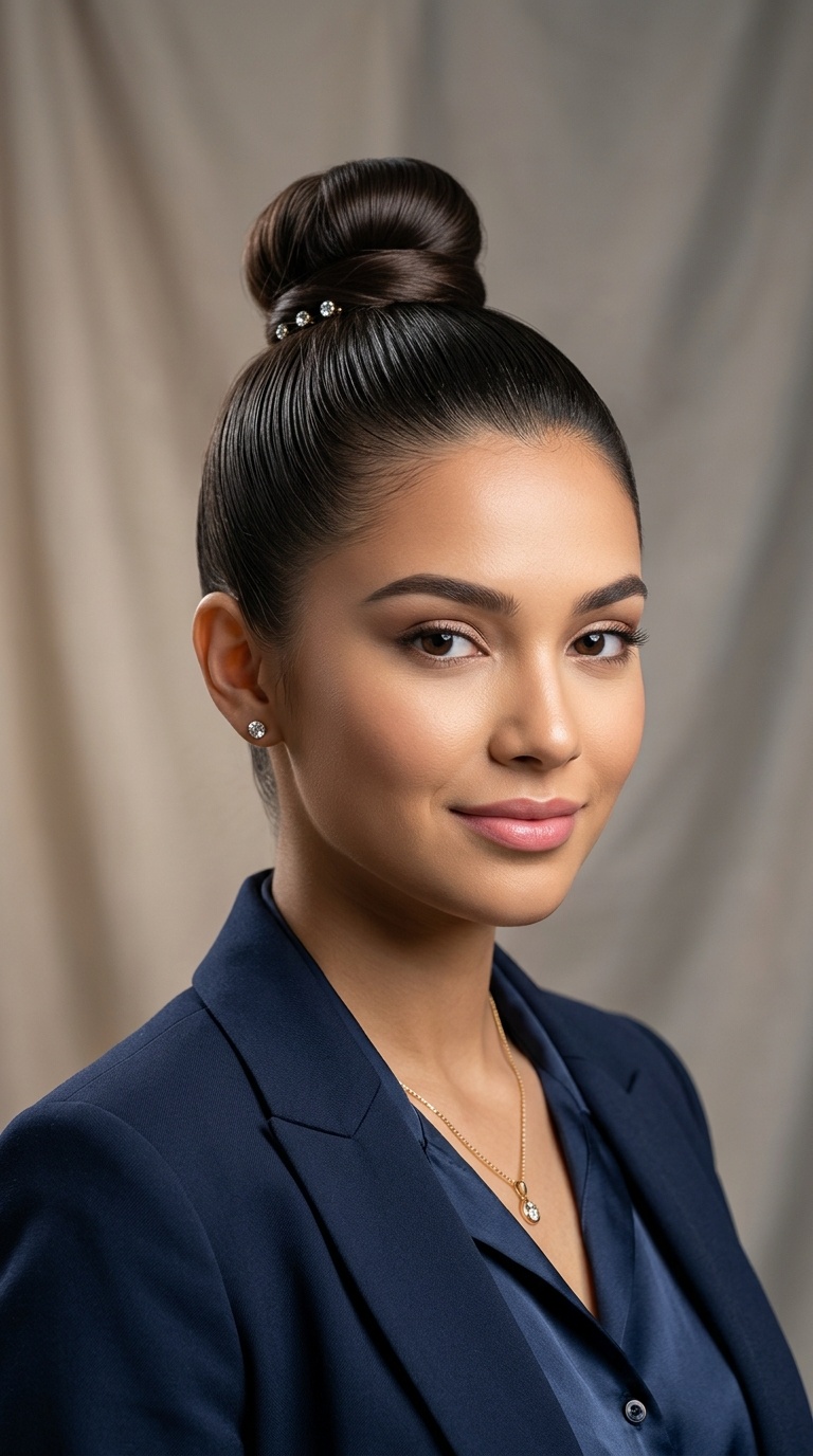 Polished Top Knot
