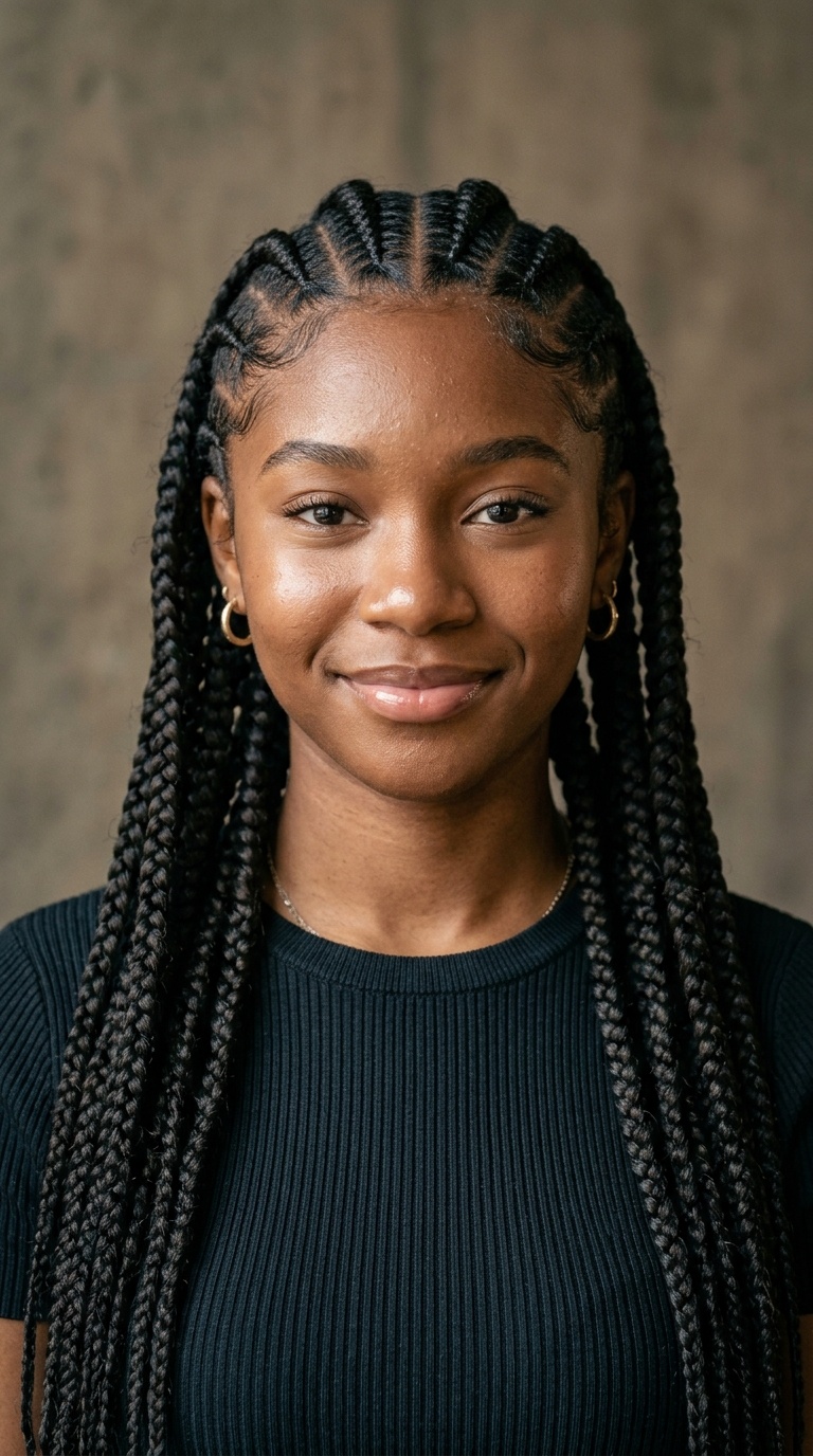 Pop Smoke Braids for a Bold Look