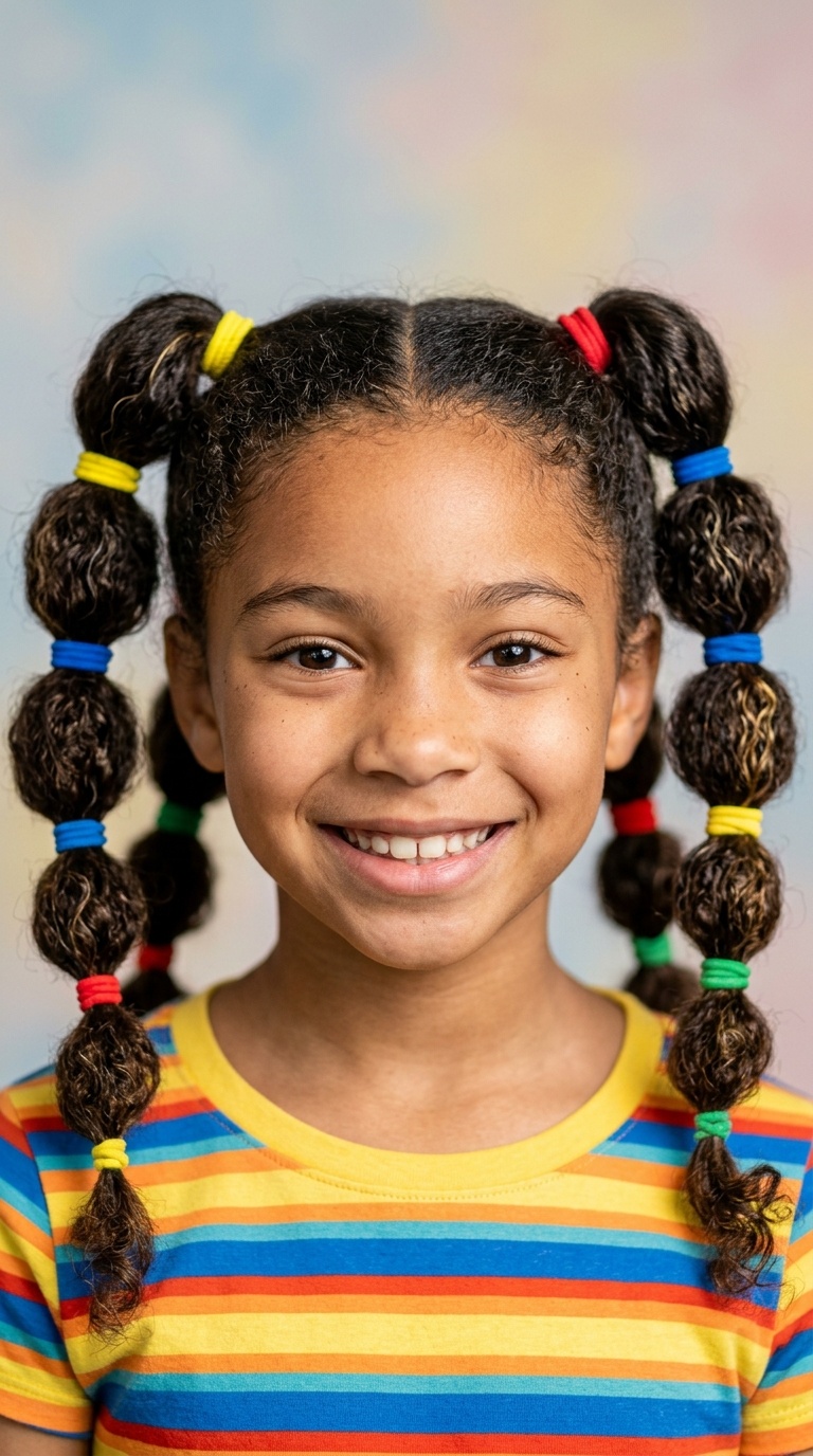 Primary Color Pop Pigtails