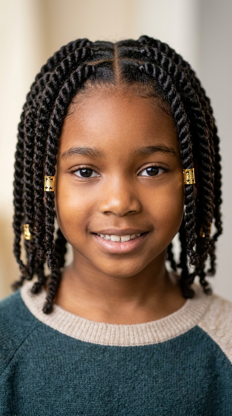 Protective Twists with Hair Cuffs