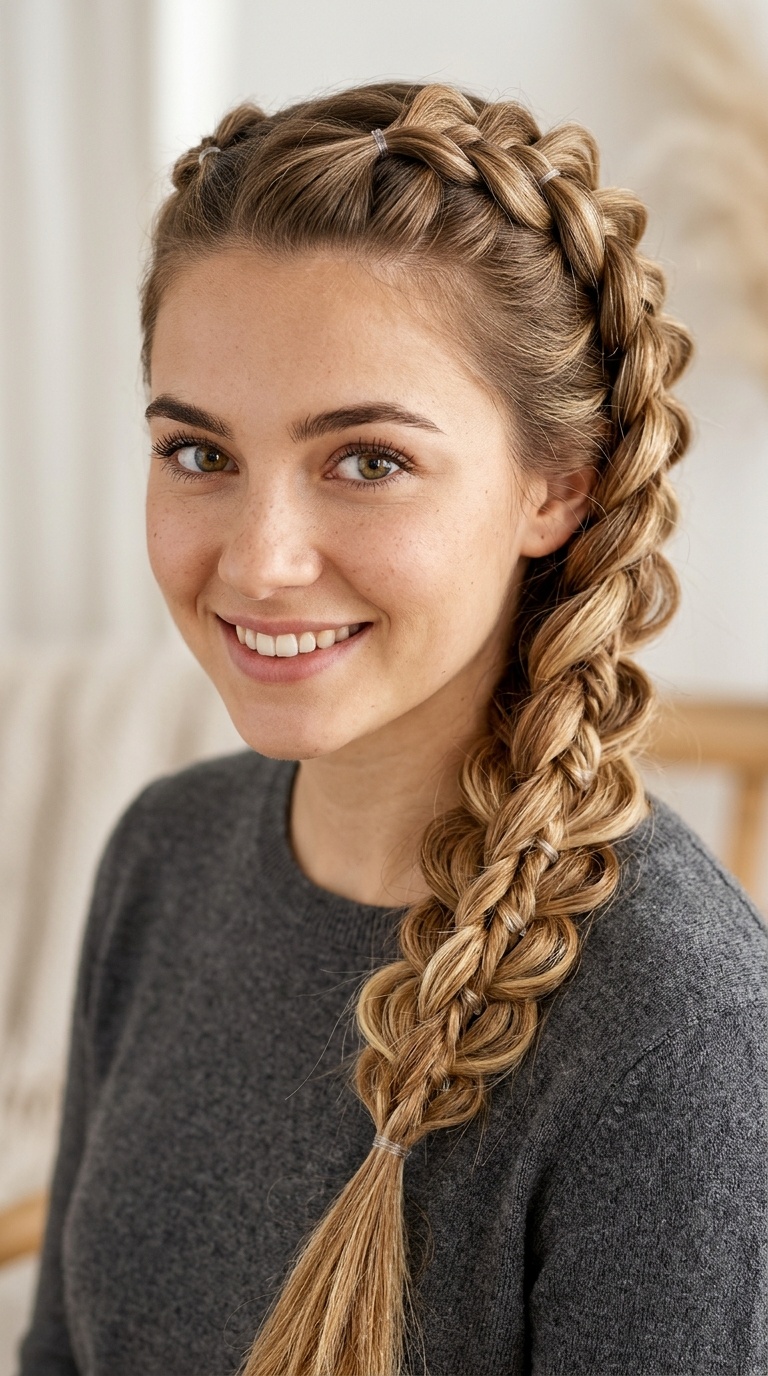 Pull-Through Braid