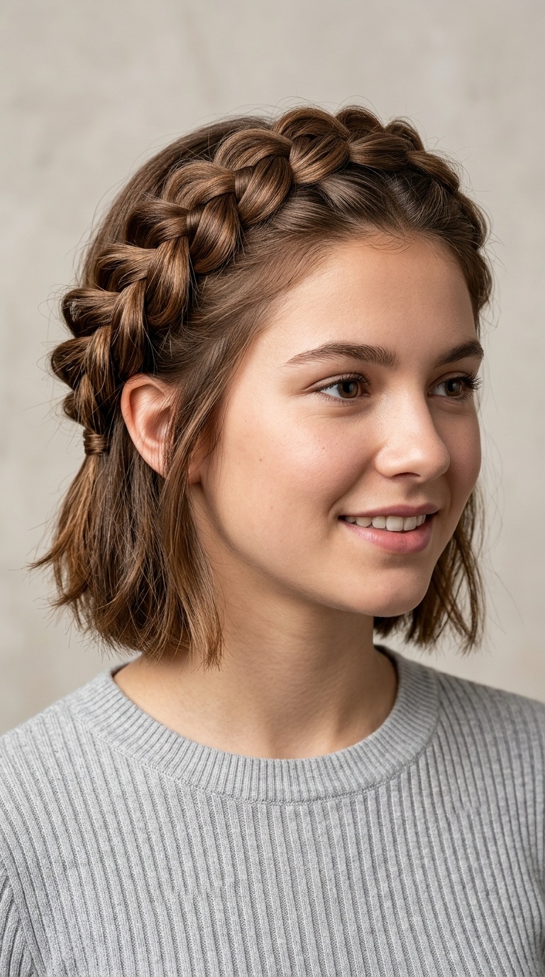 Pull-Through Braid Crown